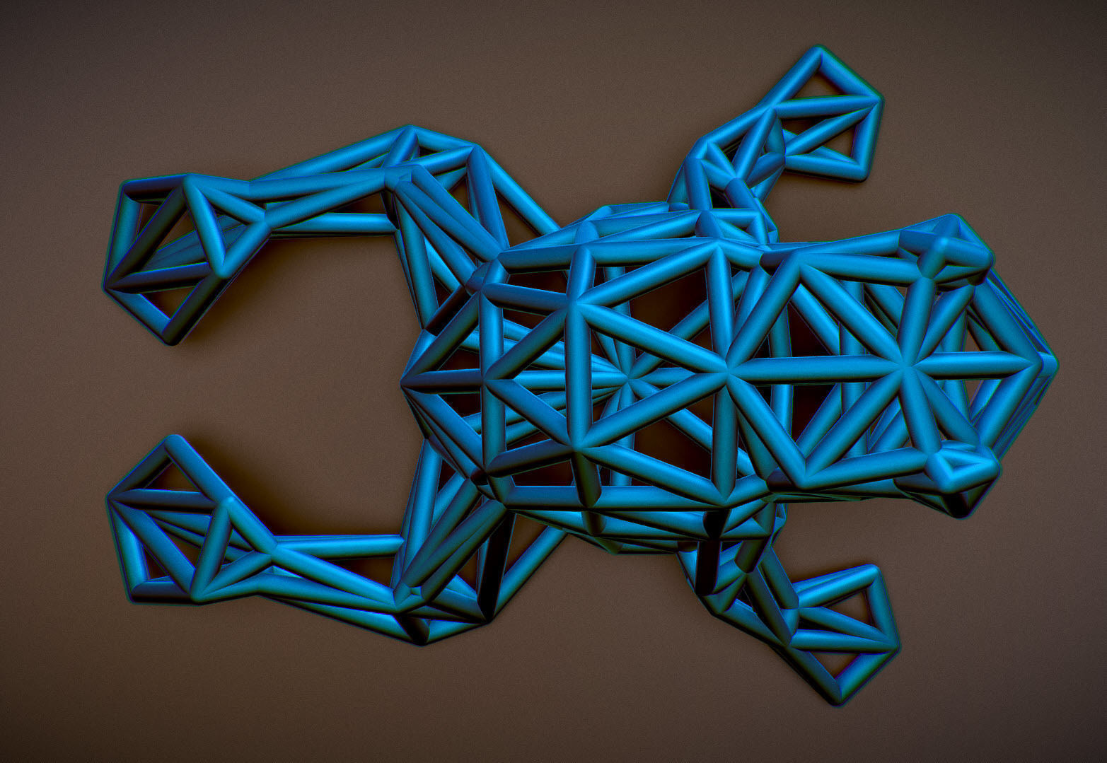 North American Bullfrog 3D print model_12