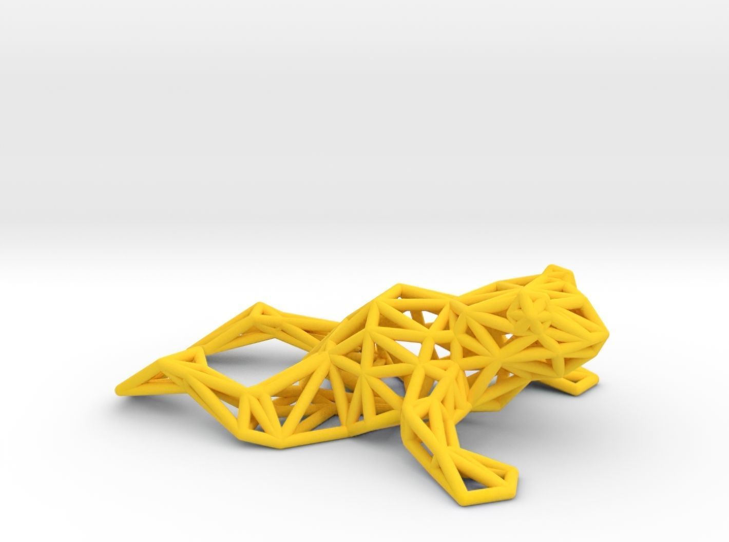 North American Bullfrog 3D print model_31