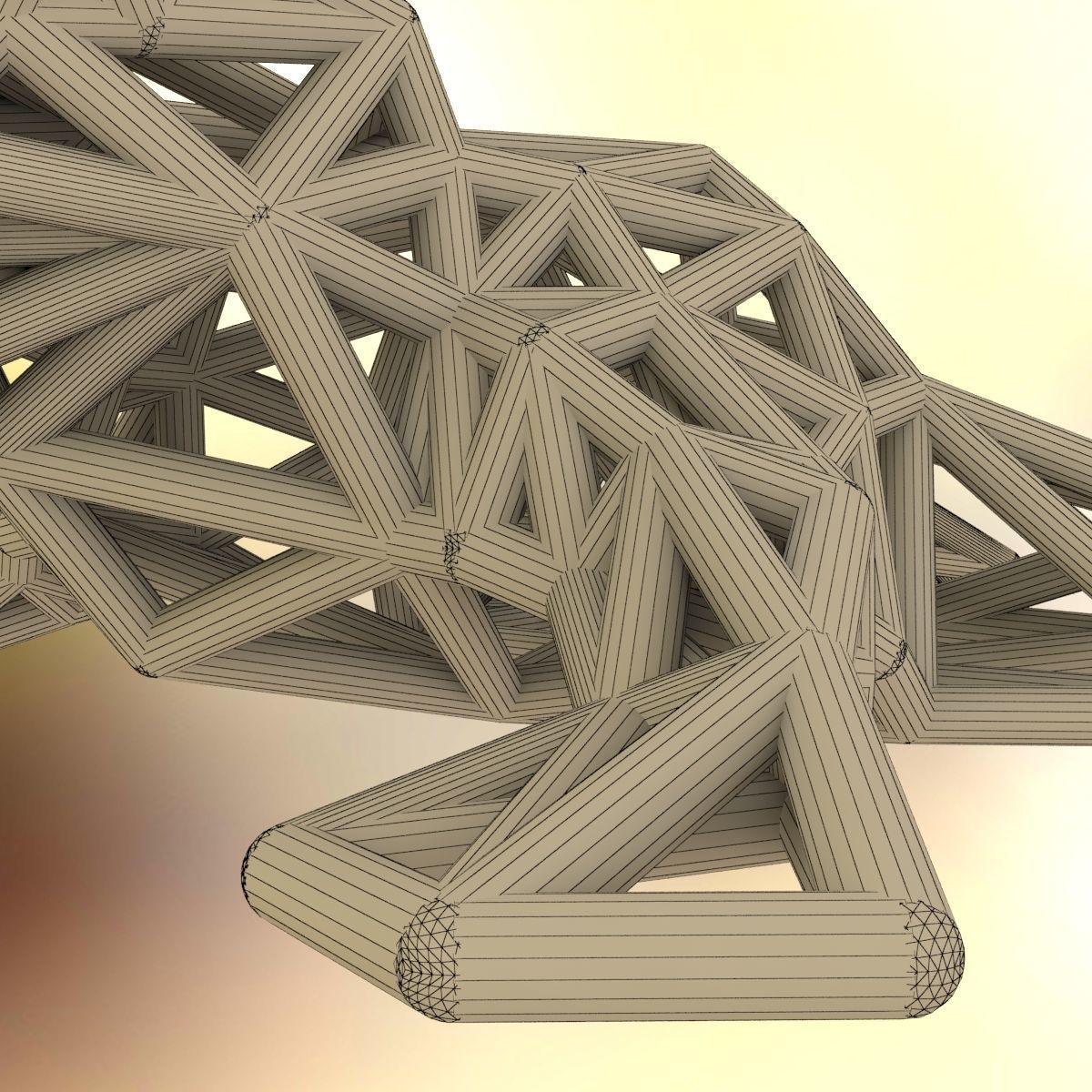 North American Bullfrog 3D print model_19