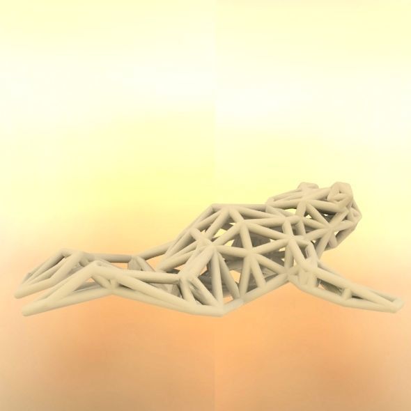 North American Bullfrog 3D print model_53