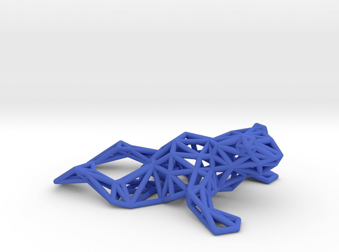 North American Bullfrog 3D print model_30