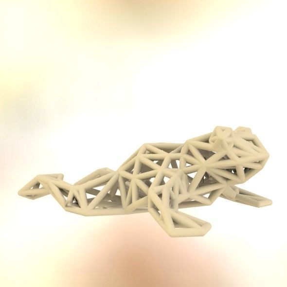 North American Bullfrog 3D print model_50