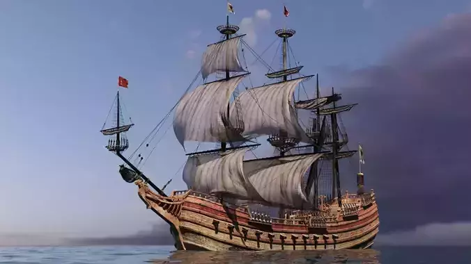 Galleon Ship 
