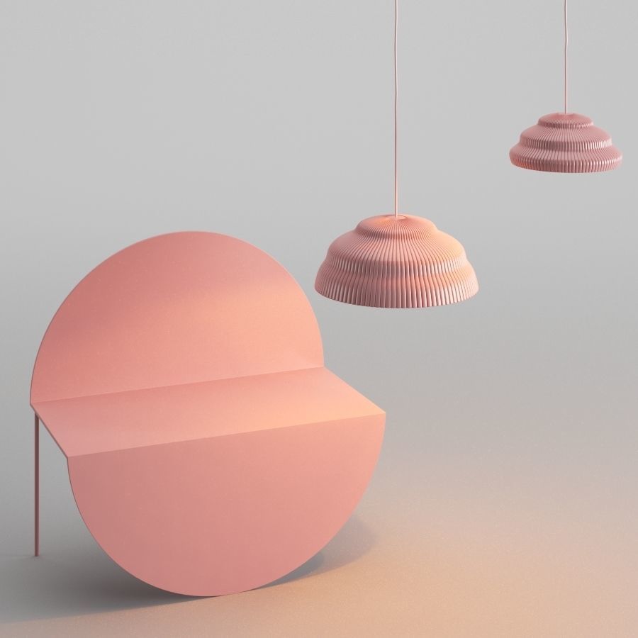 10 MODELS MEMPHIS STYLE FURNITURE 3D model_11