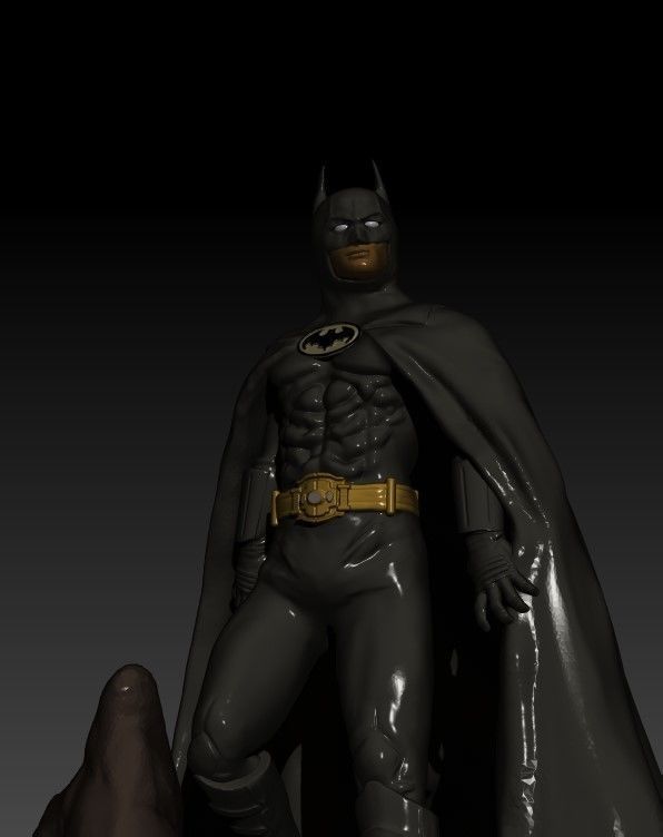 bat 1989 classic 3D print model_4
