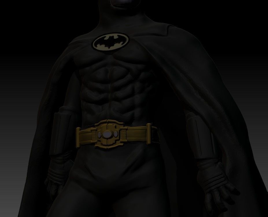bat 1989 classic 3D print model_3