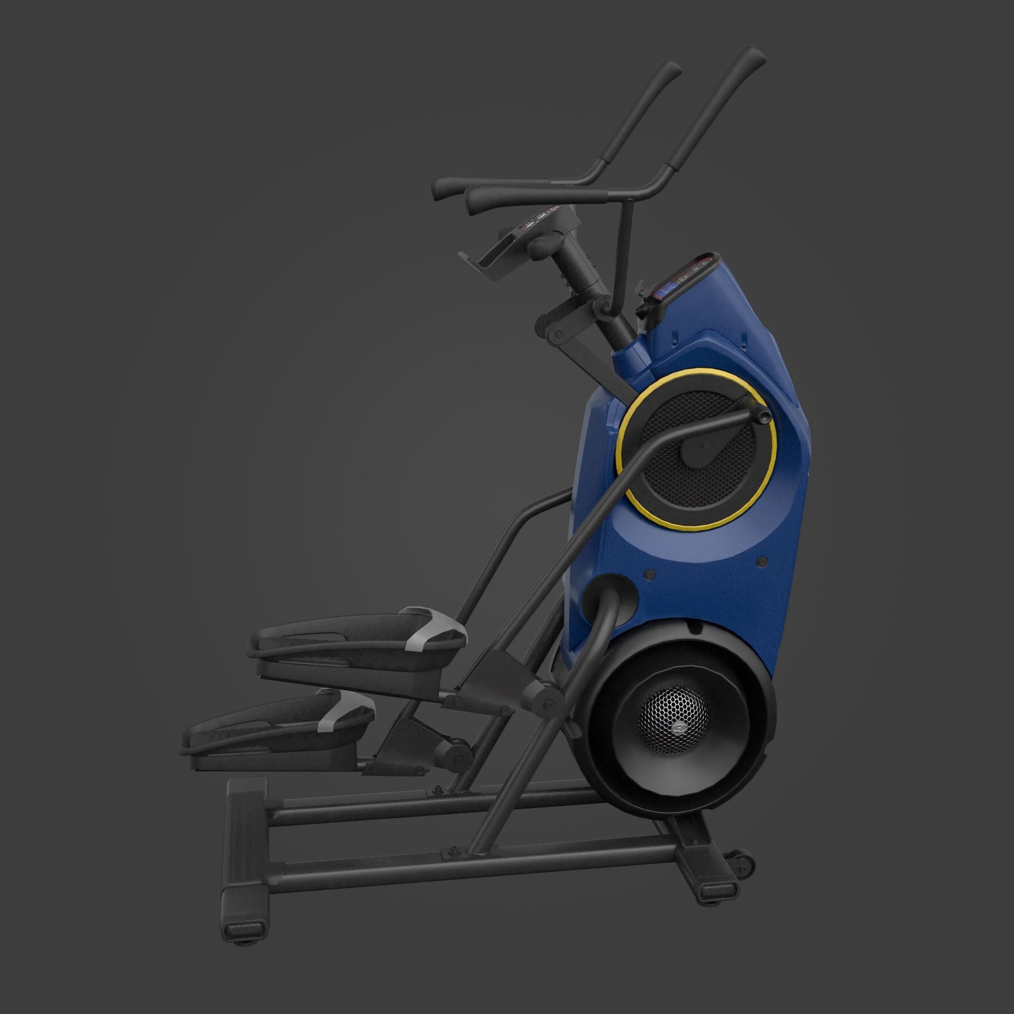 Elliptical trainer-Exercise Equipment-03 Low-poly 3D model_3