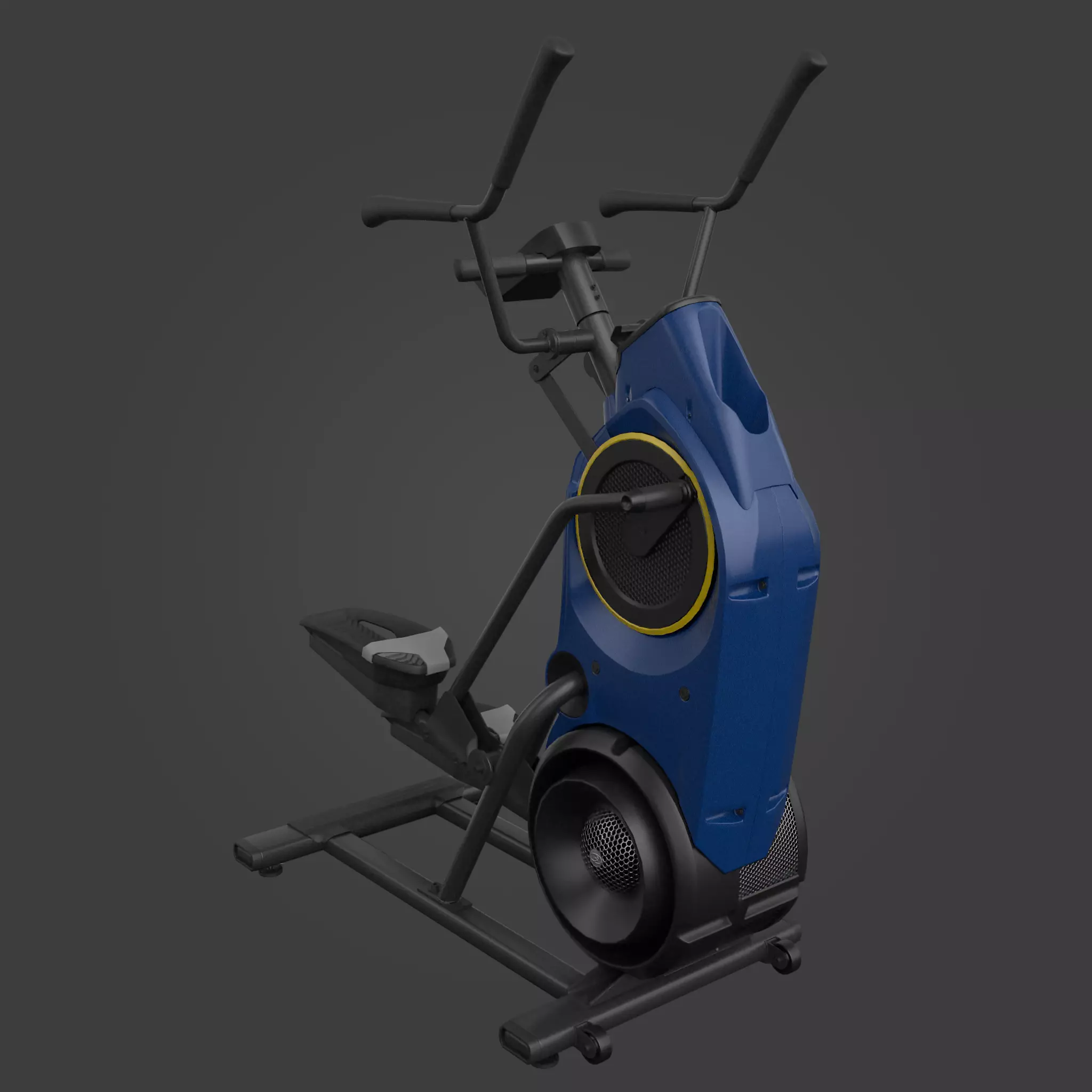 Elliptical trainer-Exercise Equipment-03 Low-poly 3D model_0