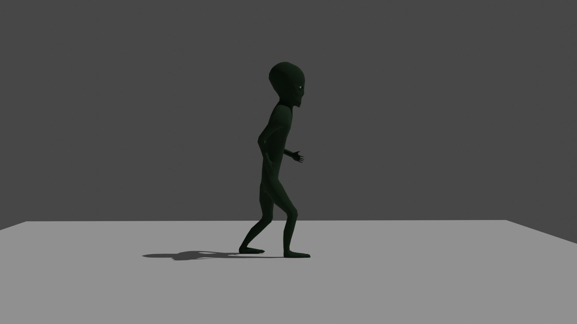 alien animated Free low-poly 3D model_3