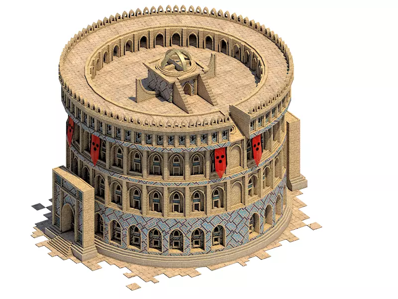 Observatory of Ulug-bek 3D model_0