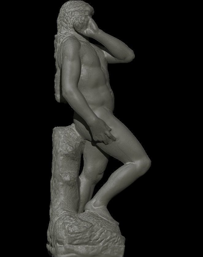 Apollo Michelangelo Buonarroti 3D print model_10