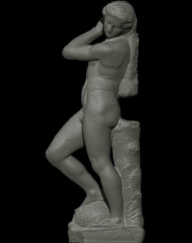Apollo Michelangelo Buonarroti 3D print model_3