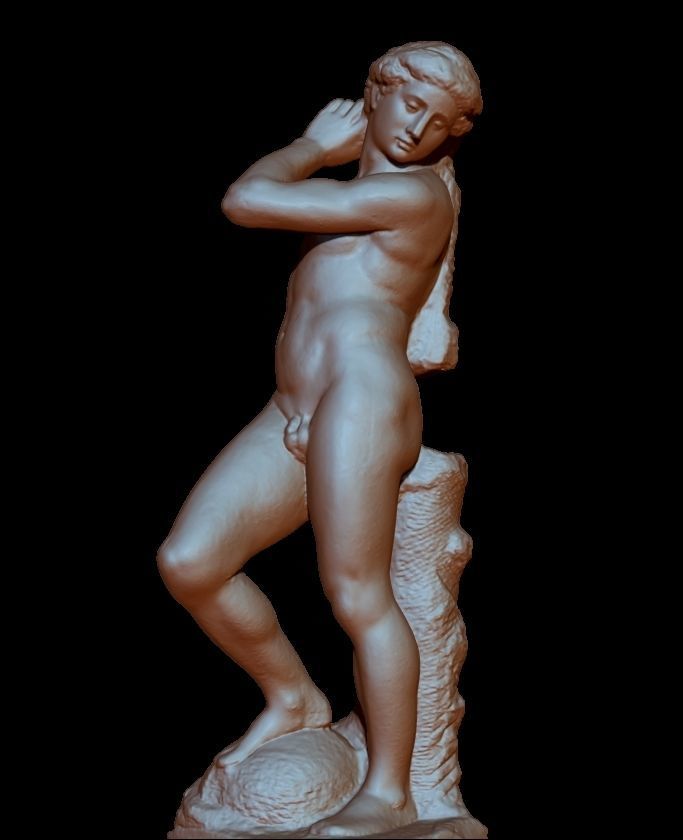 Apollo Michelangelo Buonarroti 3D print model_14