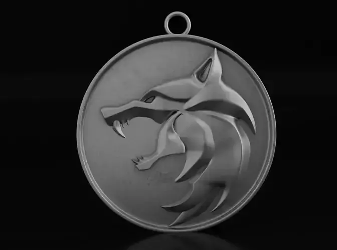 The Witcher medallion