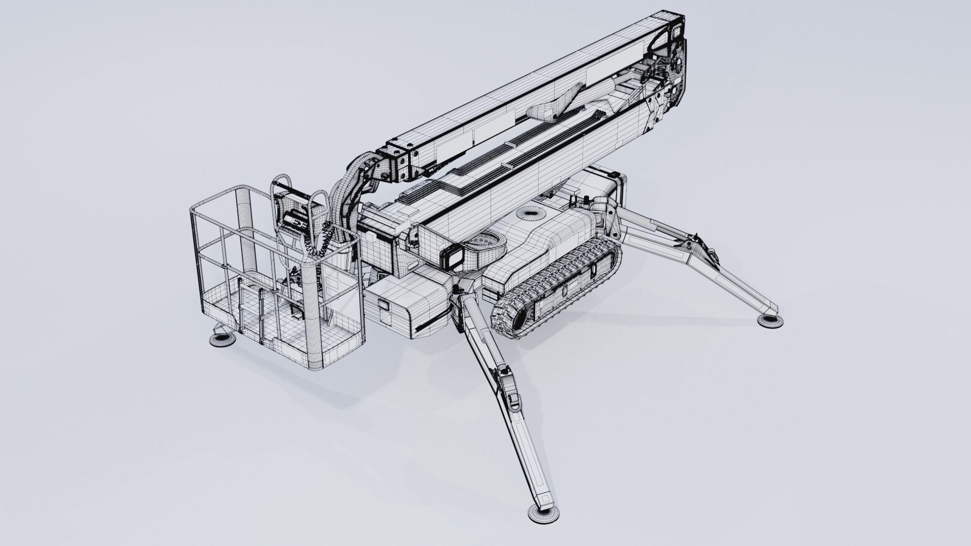 Aerial Work Platform JLG X1000AJ 3D model_19