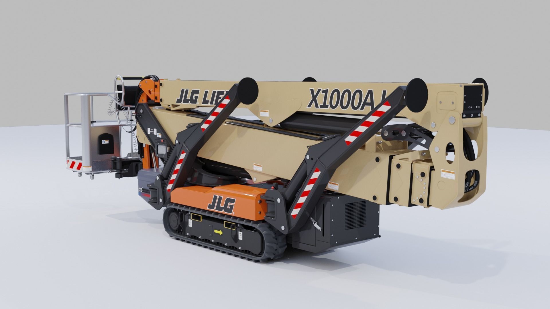 Aerial Work Platform JLG X1000AJ 3D model_4