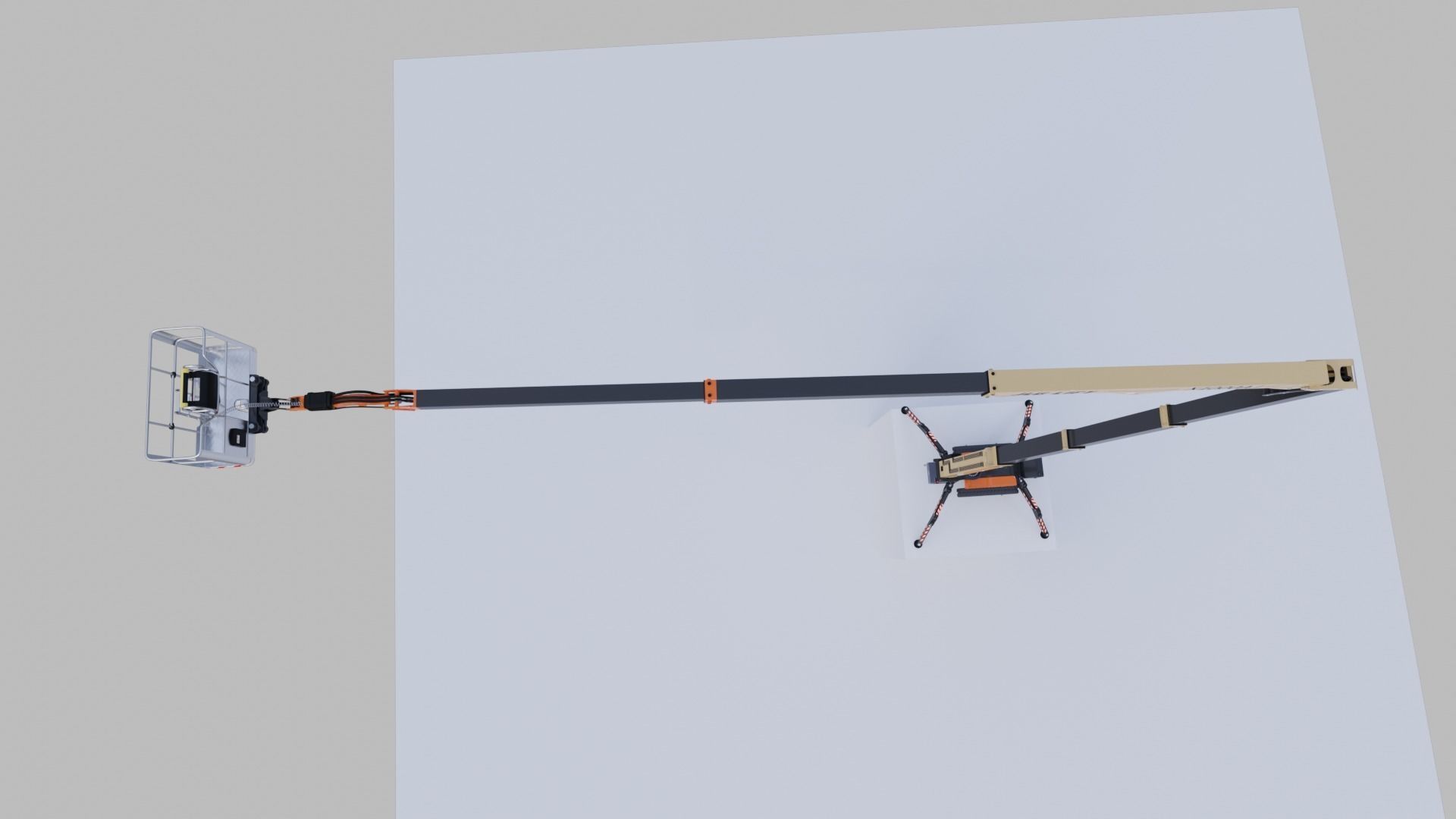 Aerial Work Platform JLG X1000AJ 3D model_12