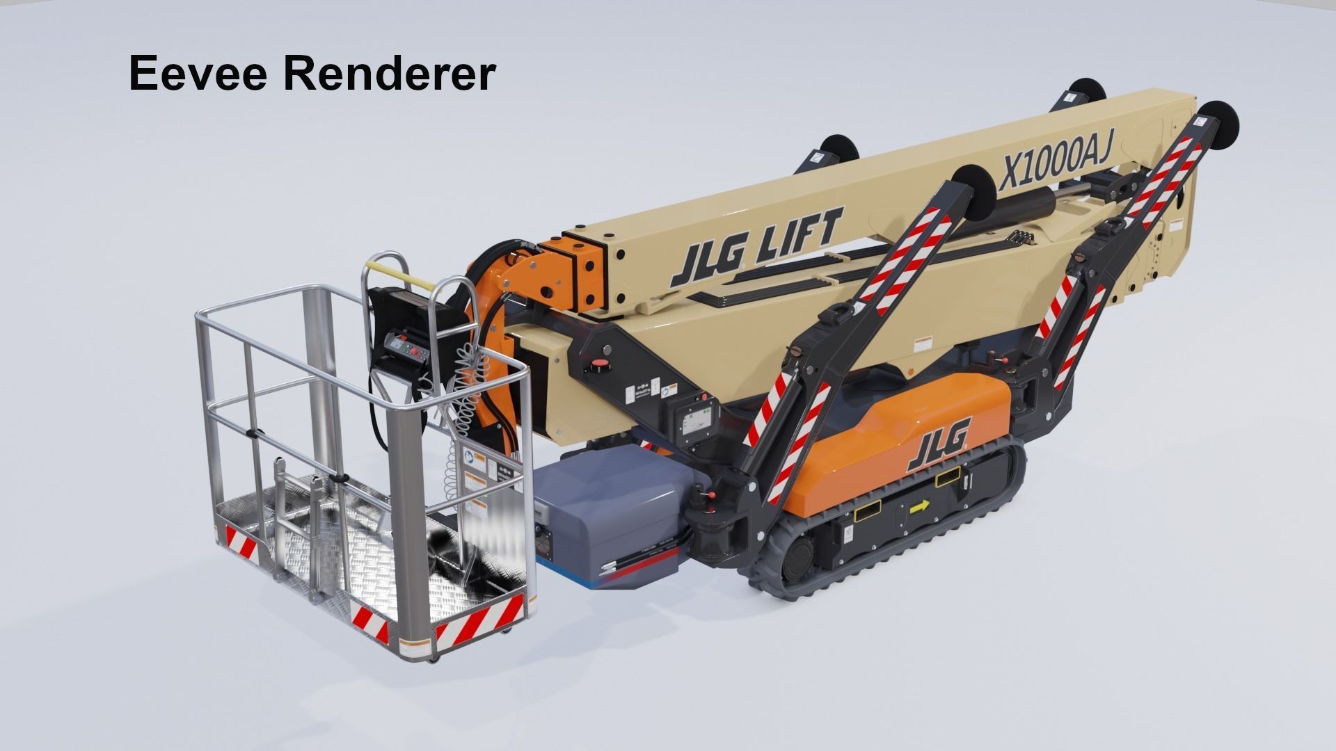 Aerial Work Platform JLG X1000AJ 3D model_25