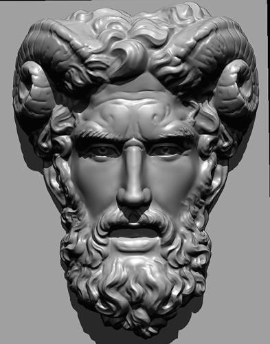 maschera romana 3D print model
