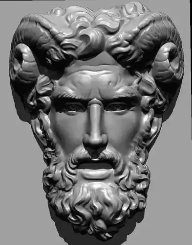 maschera romana 3D print model