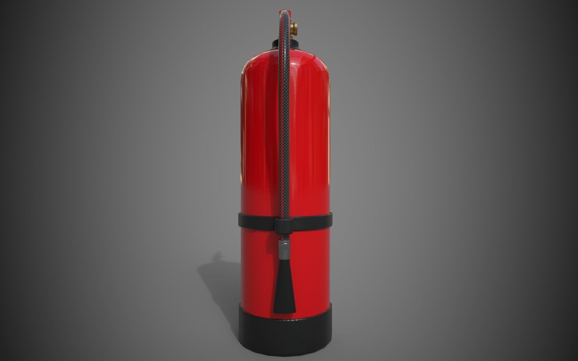Fire Extinguisher Low-Poly Game Ready 3D Model Low-poly 3D model_7