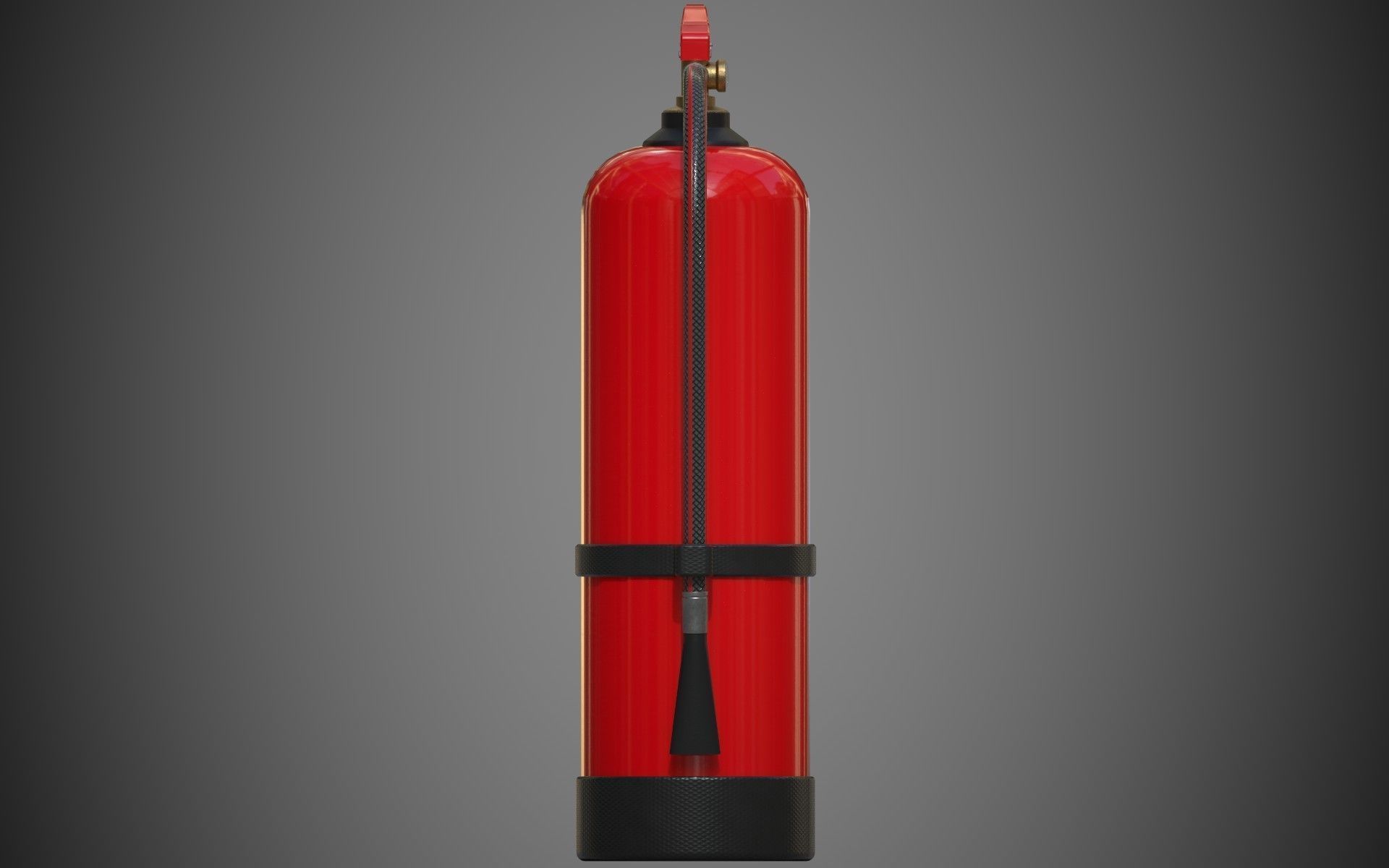 Fire Extinguisher Low-Poly Game Ready 3D Model Low-poly 3D model_2