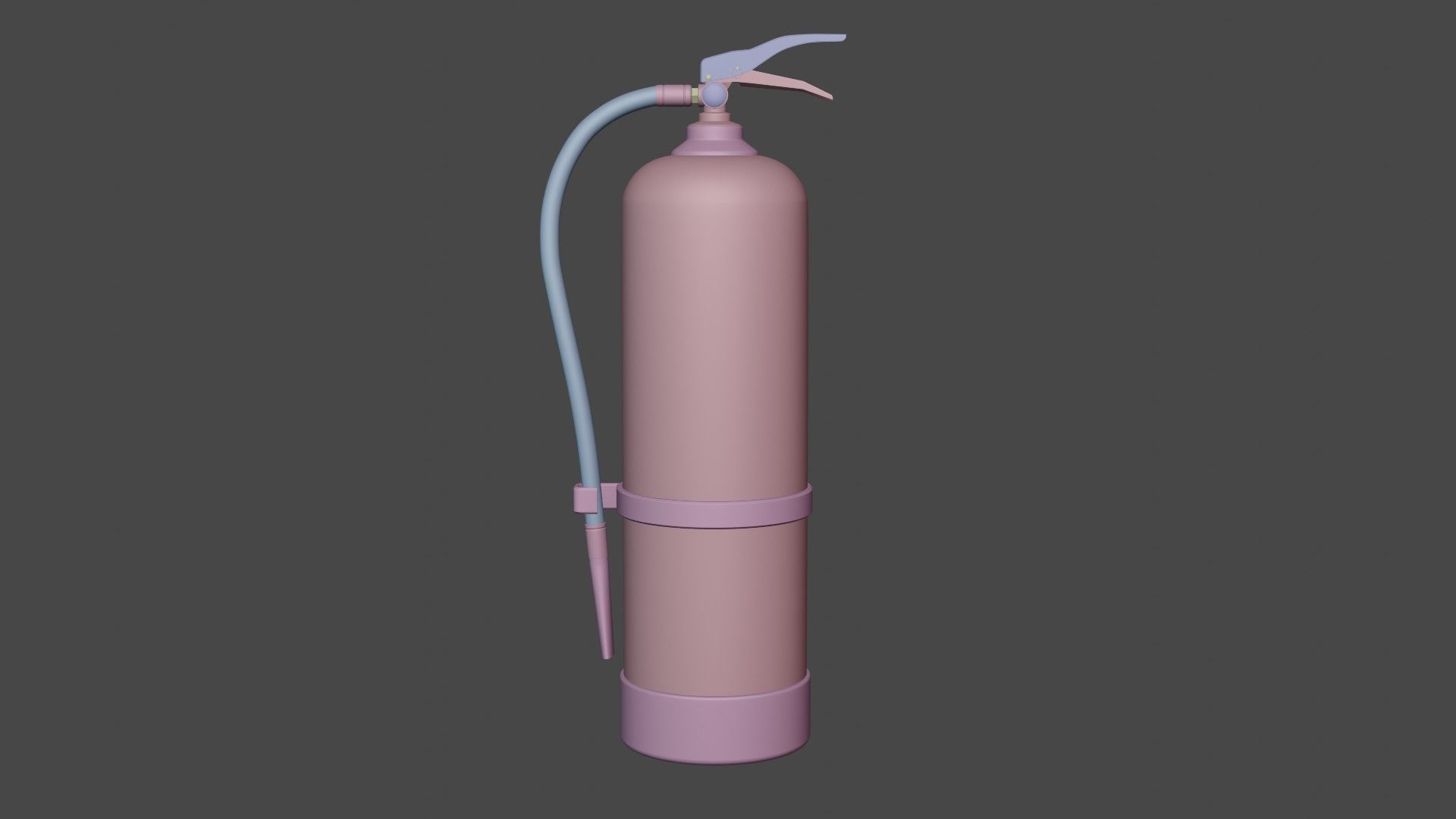 Fire Extinguisher Low-Poly Game Ready 3D Model Low-poly 3D model_25