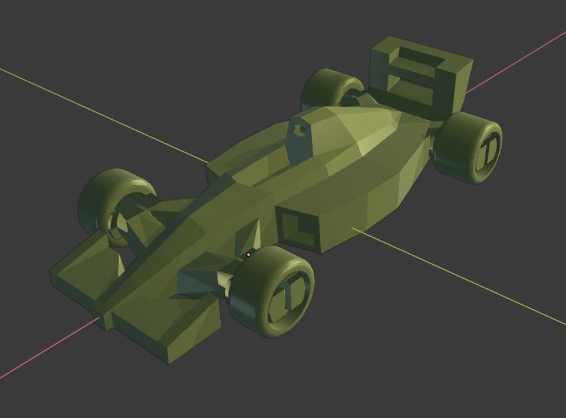 F1 McLaren MP4 Free 3D print model_6