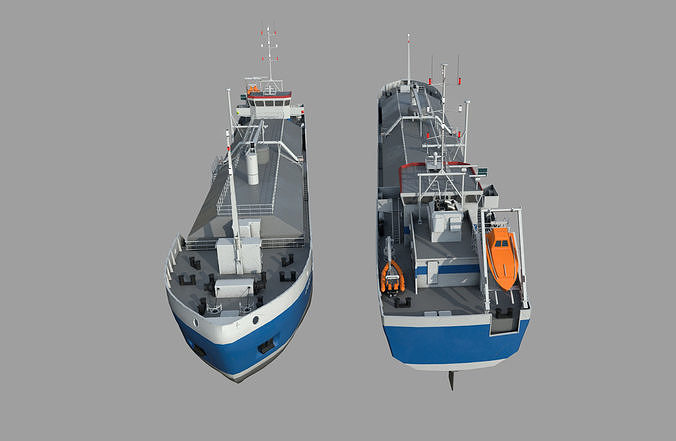 Ship LIQUEFIED GAS CARRIER 1500 3D model Ship LIQUEFIED GAS CARRIER 1500 3D model