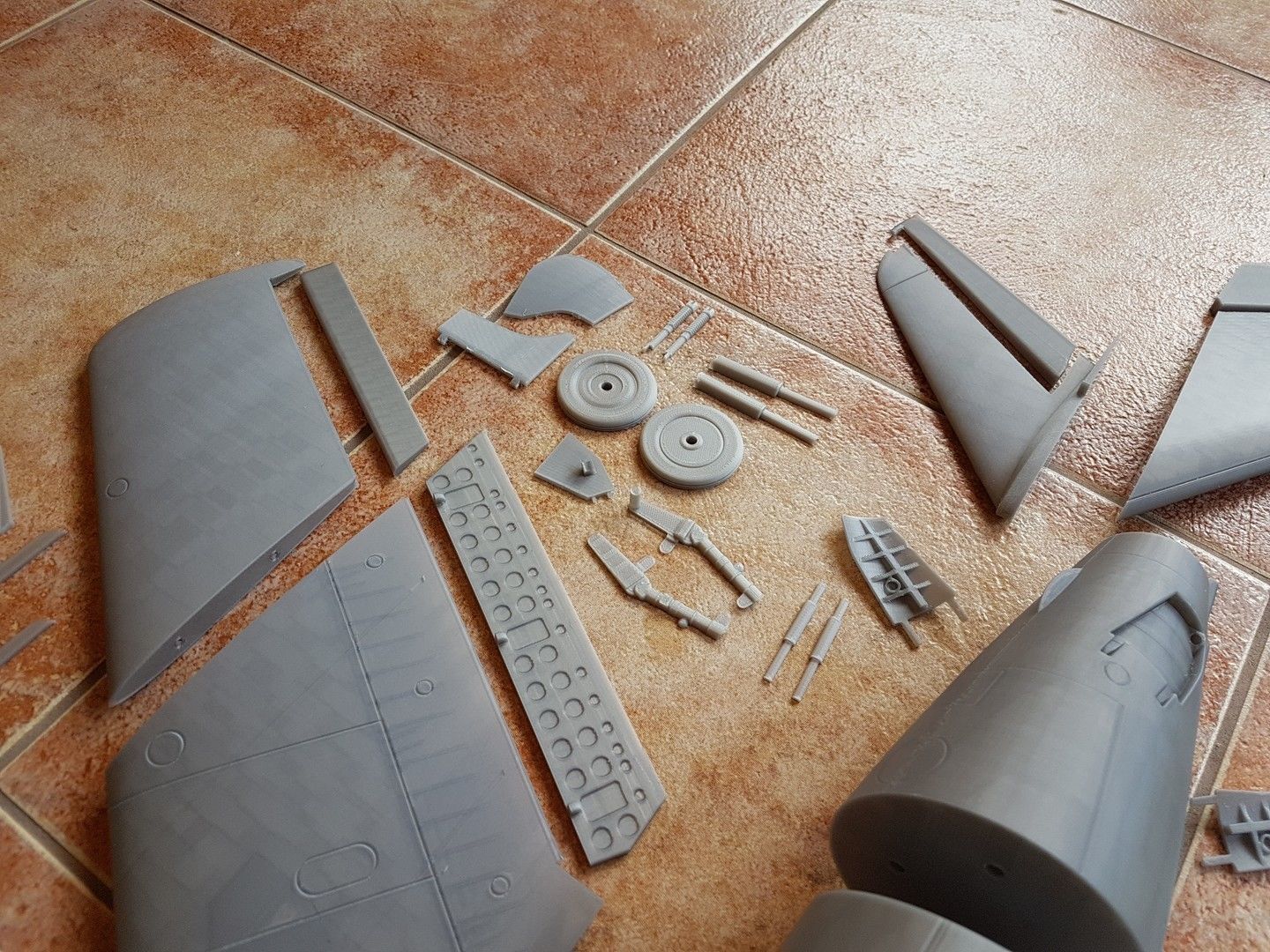 MIG-15 - detailed scale model kit 3D print model_9