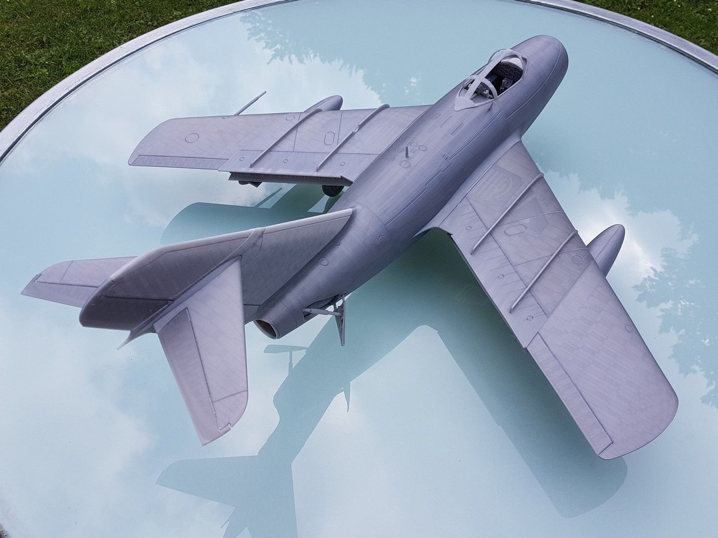 MIG-15 - detailed scale model kit 3D print model_1