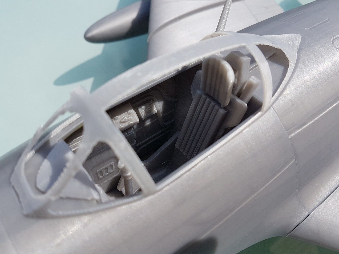 MIG-15 - detailed scale model kit 3D print model_16