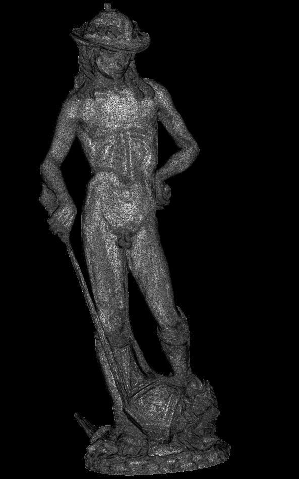 david donatello with head of goliath 3D print model_7