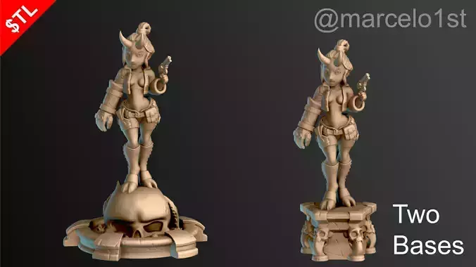 Hellgirl Statue - Mignola 3D print model
