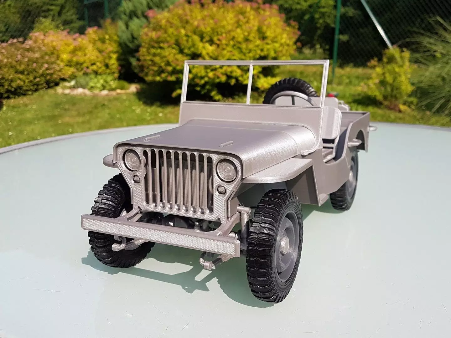 Jeep Willys - detailed scale model kit 3D print model_0