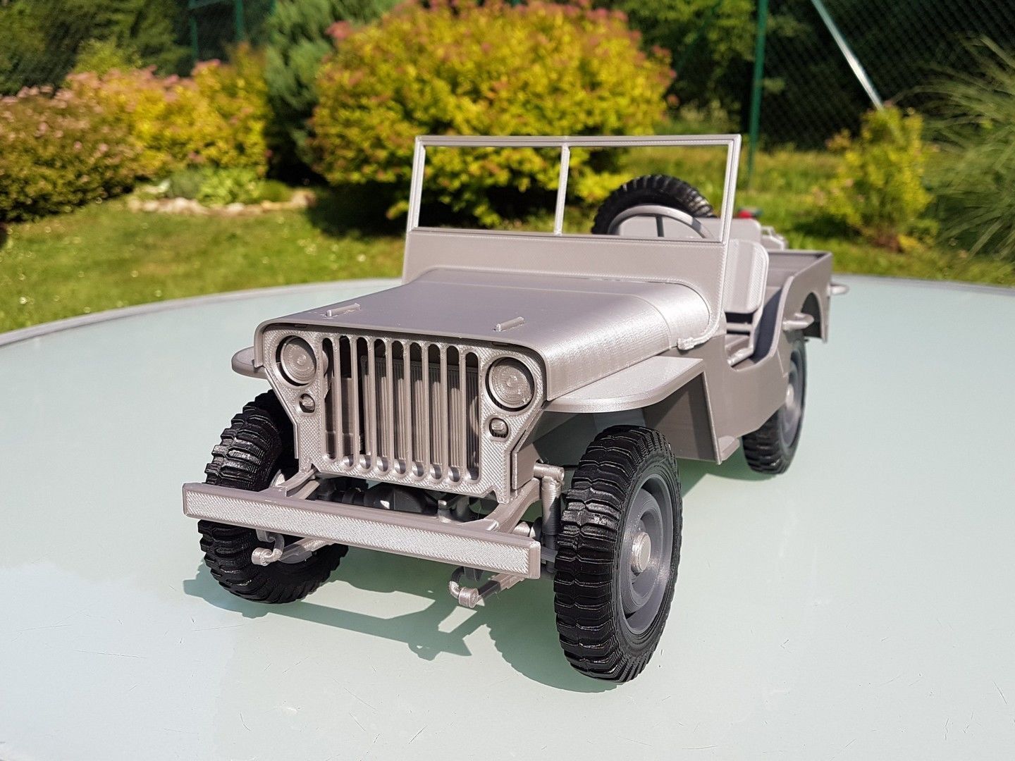 Jeep Willys detailed scale model kit 3D model 3D printable CGTrader