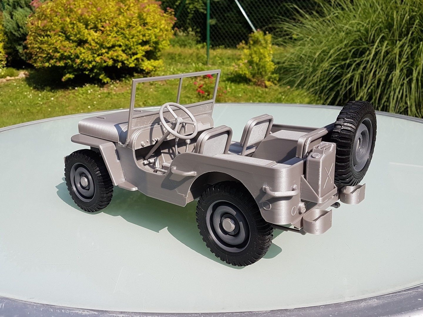 Jeep Willys - detailed scale model kit 3D print model_2