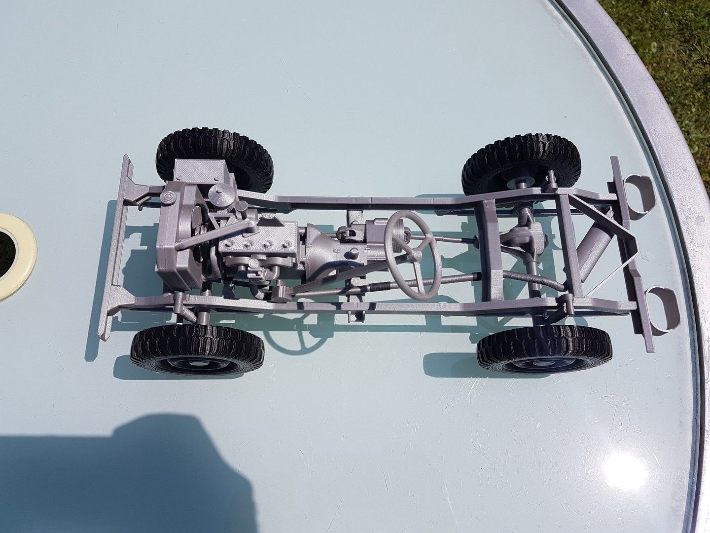 Jeep Willys - detailed scale model kit 3D print model_5