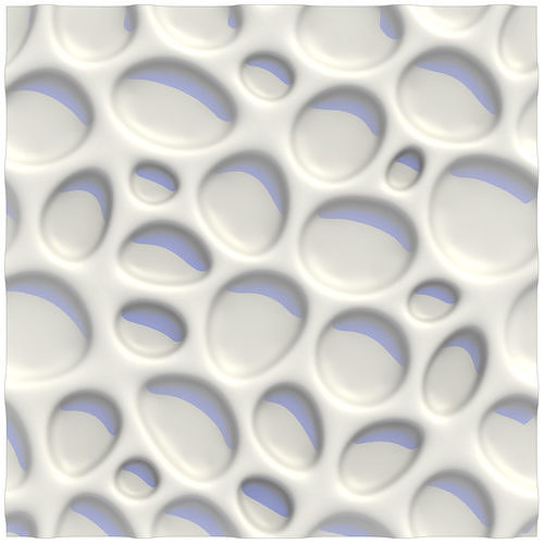 Bionic wall panel  3D model