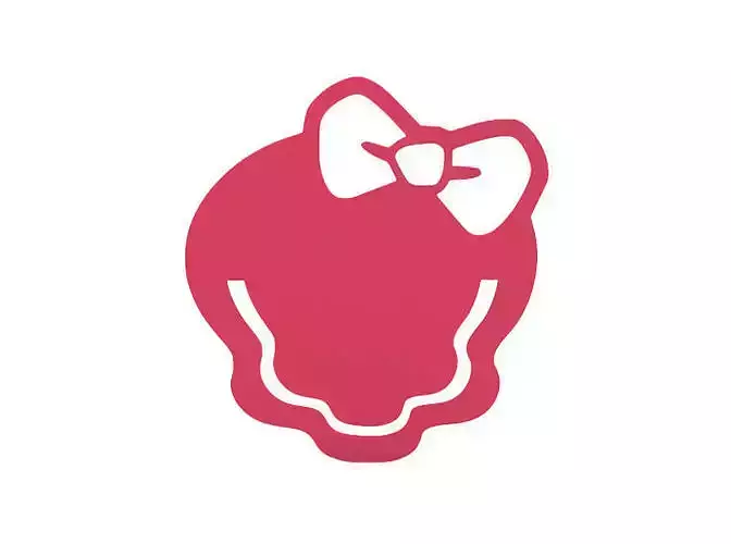 Bookmark hello kitty skull sticker