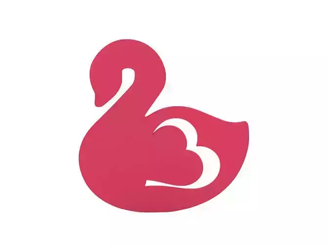 Bookmark swan logo