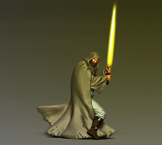 Light side Guardian - 35mm scale 3D print model