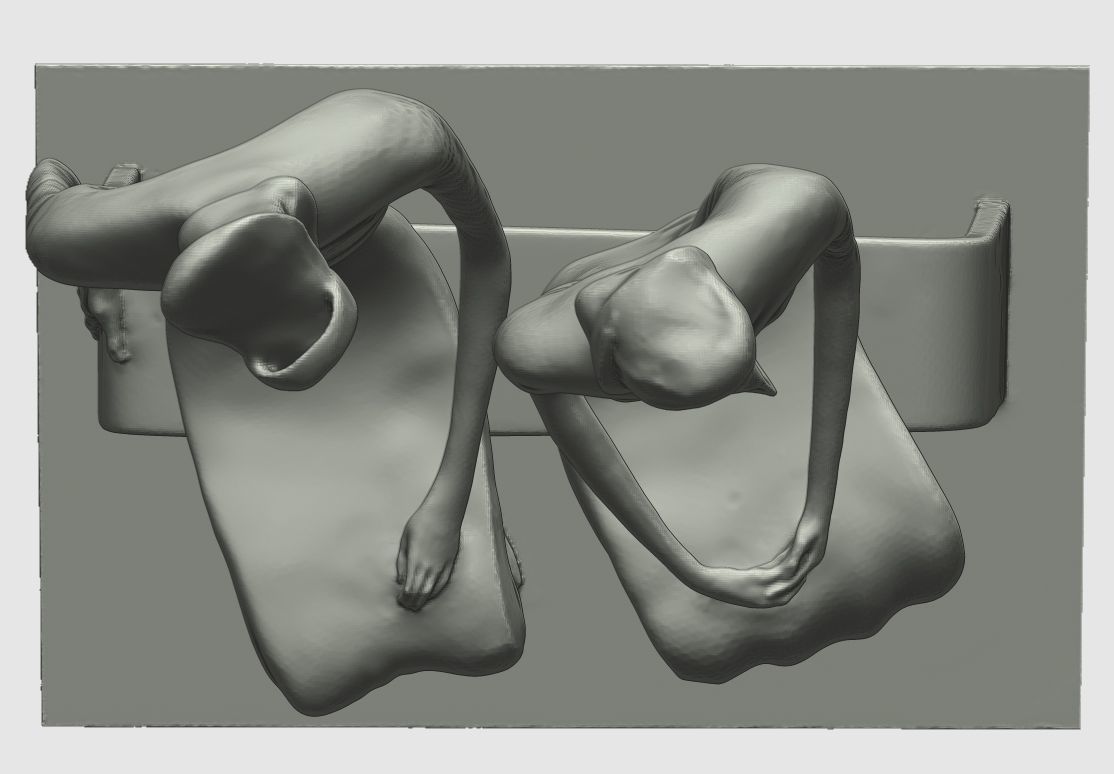 KING AND QUEEN ENGLAND 3D print model_2