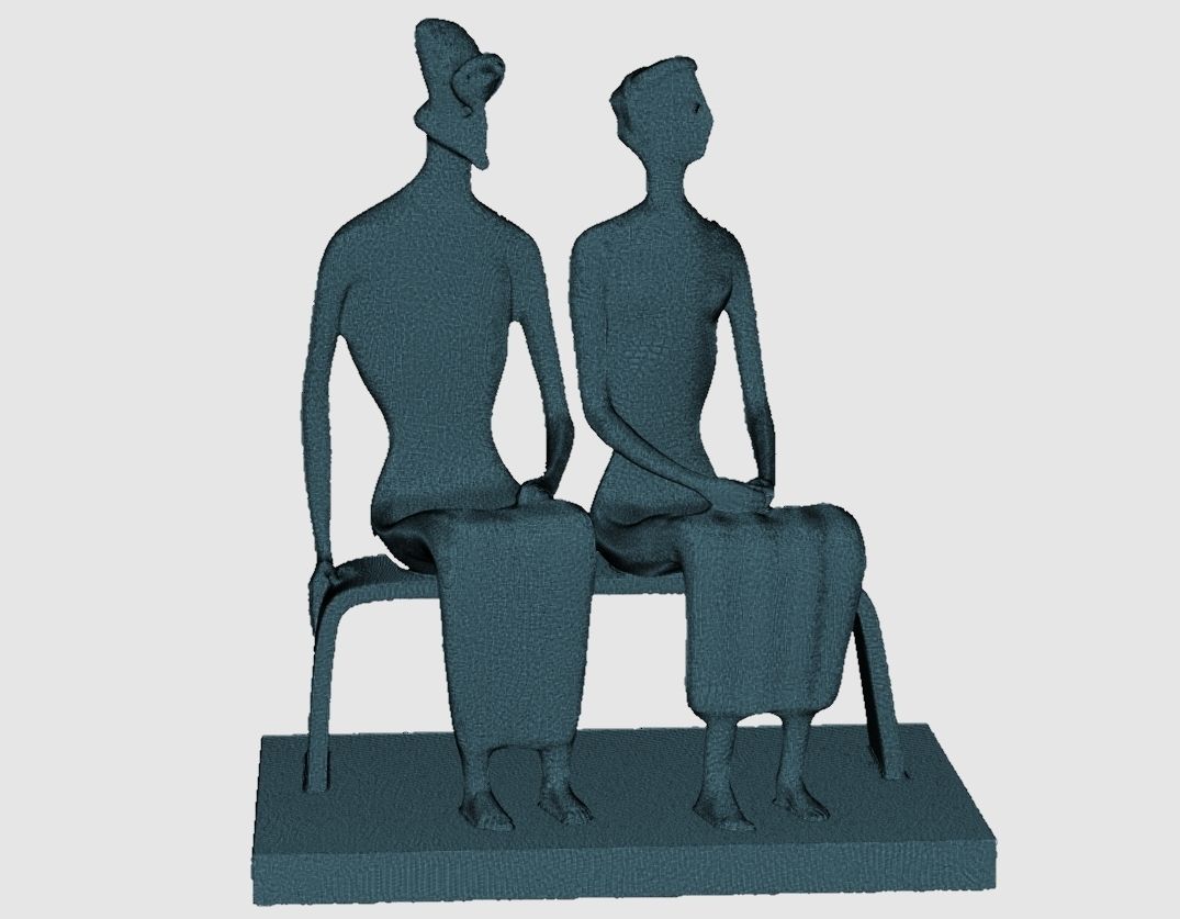 KING AND QUEEN ENGLAND 3D print model_6