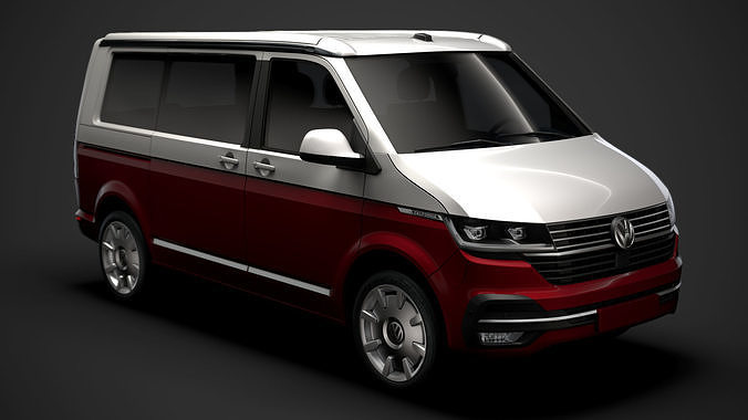 VW California T6 1 2020 3D model