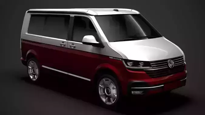 VW California T6 1 2020 3D model