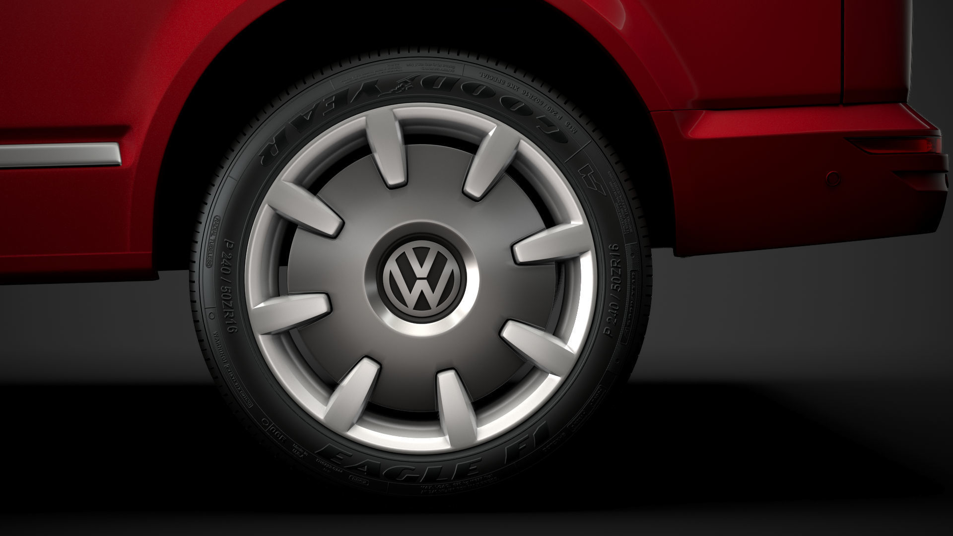 VW California T6 1 2020 3D model_7