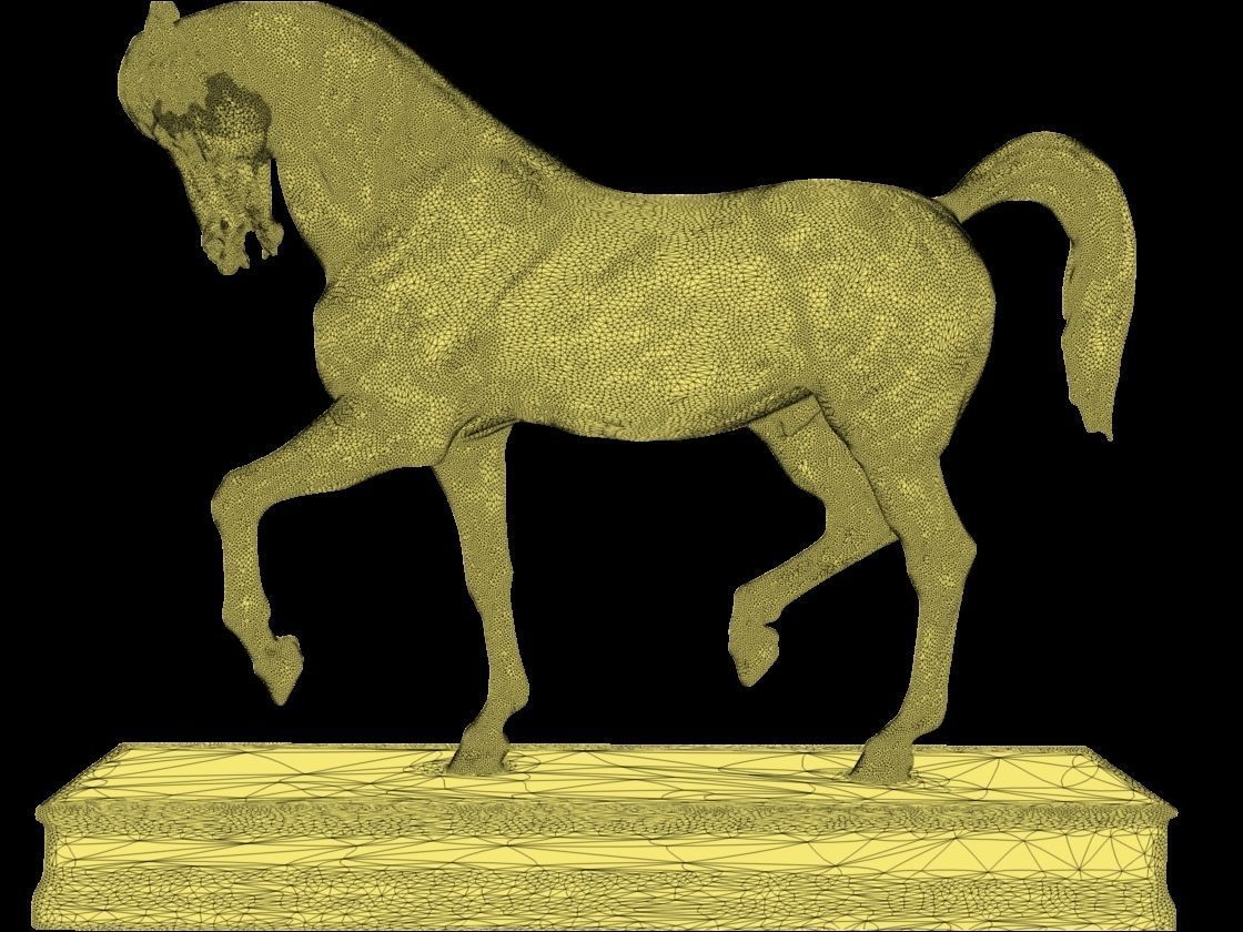 horse statue 3d 3D print model_10