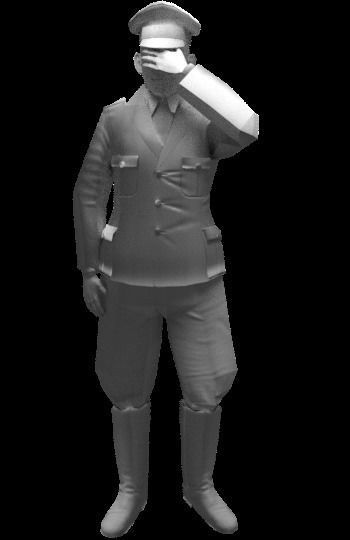 Character Oficial 2ww Normal map Free low-poly 3D model_1