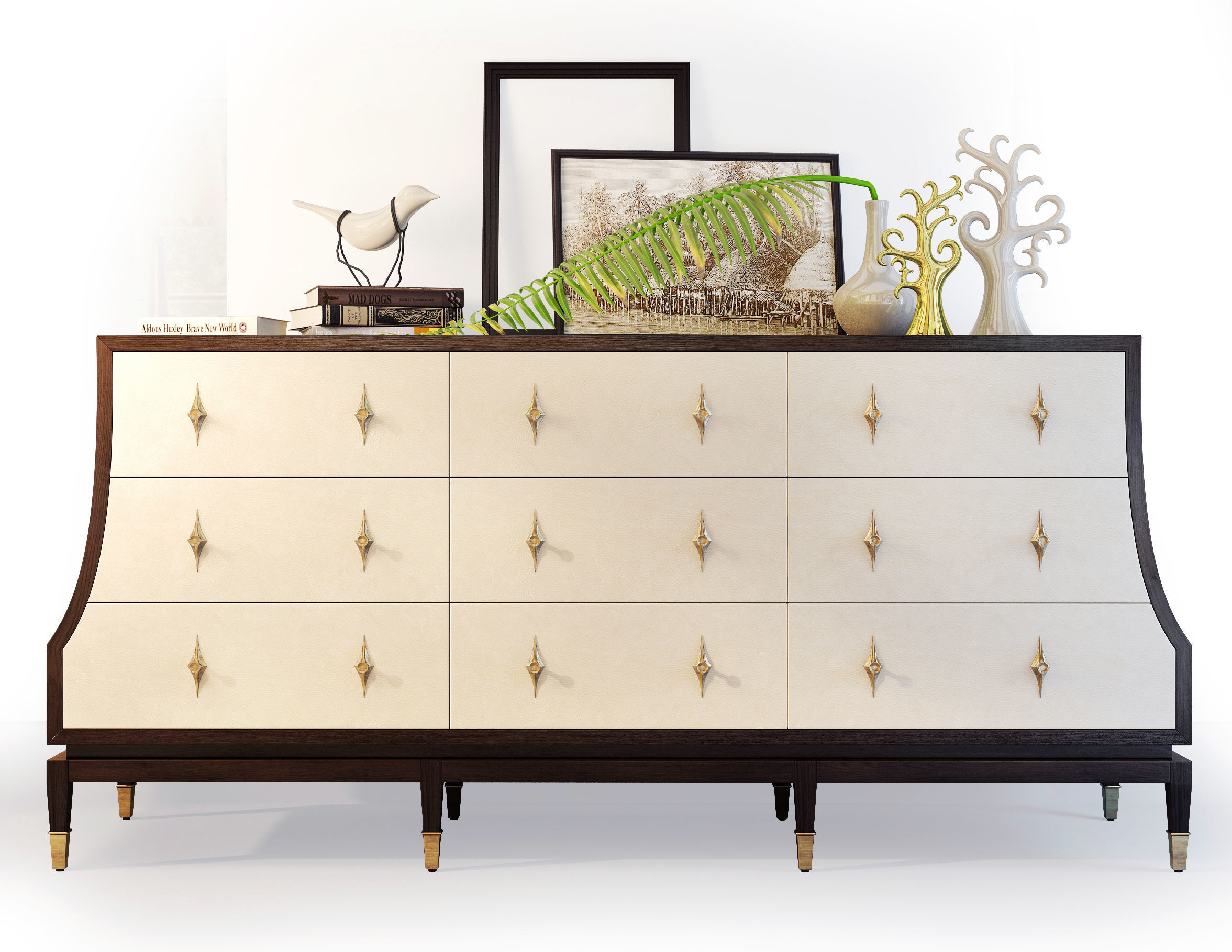 Sideboard Ambella home   3D model_1